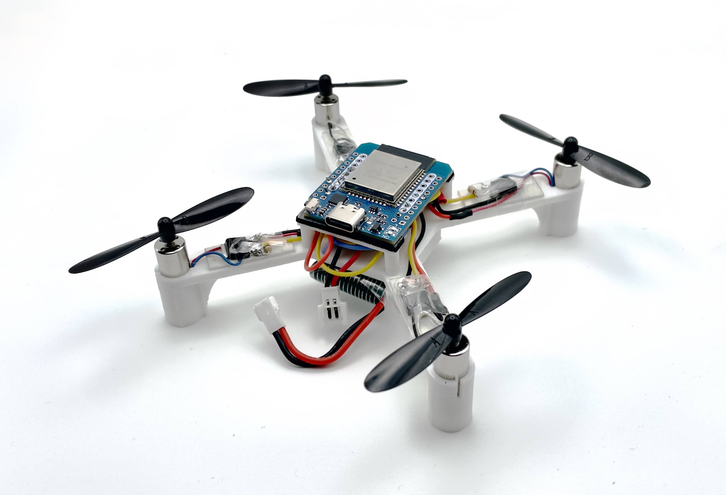 Arduino blog: Flix v1 — minimalistic ESP32 quadcopter
