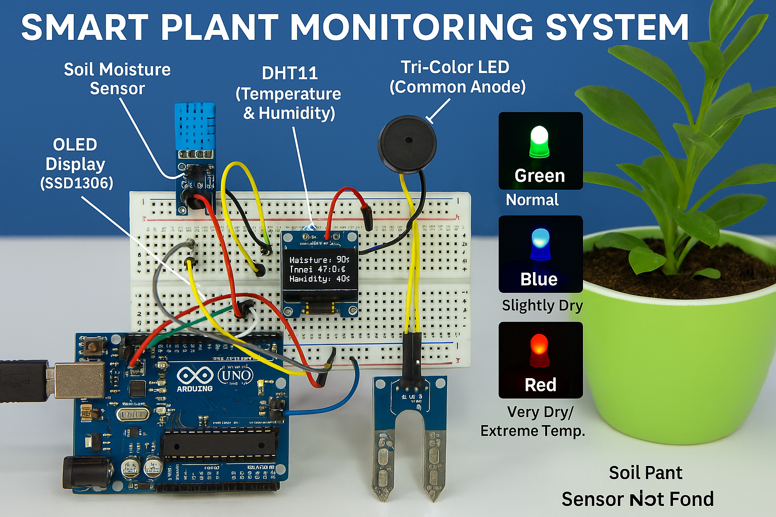 Arduino blog: Smart Plant Monitoring System